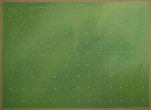 130ClayDotsOverGreenRiver44x60-2016