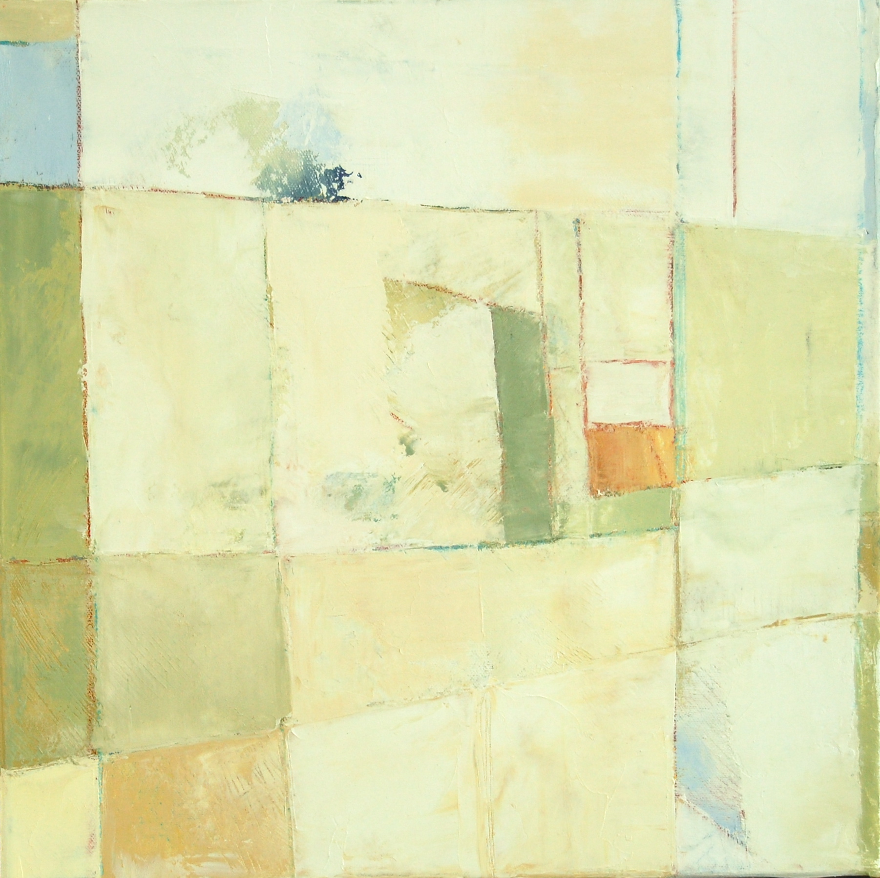 RedSquareWithBlue10.75x10.75/15x15-2010